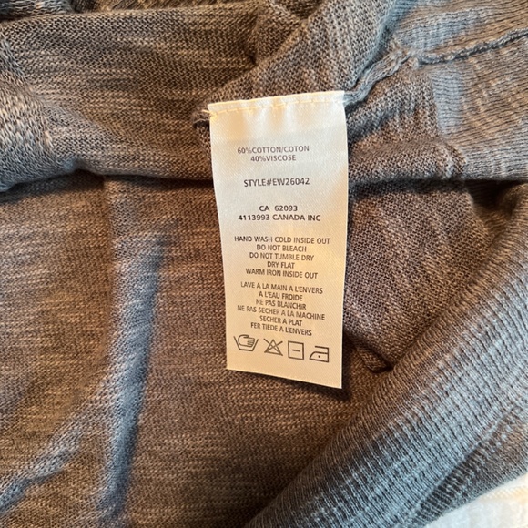 Cardigan/Sweater, Light weight, White, shades of Gray, Size S - Picture 4 of 4